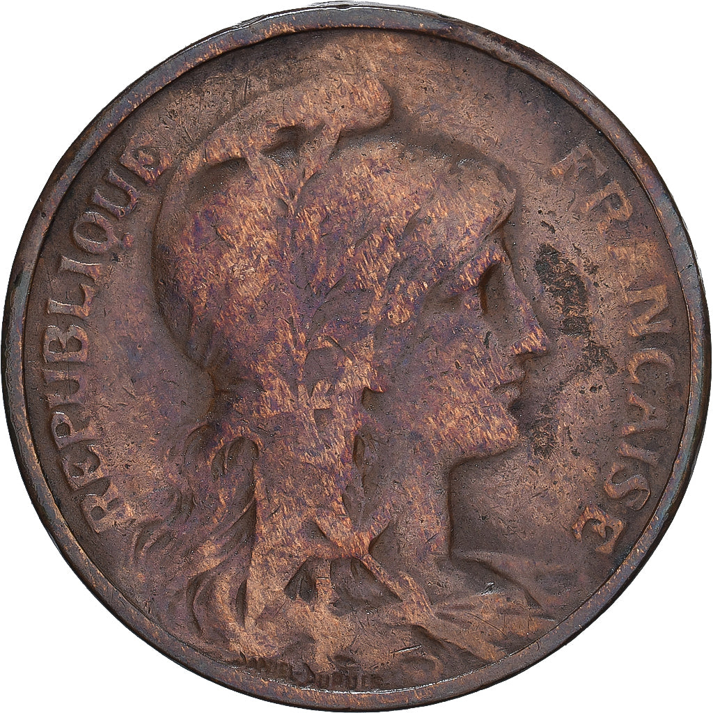 Monnaie, France, Dupuis, 5 Centimes, 1914, Paris, TB, Bronze, Gadoury:165