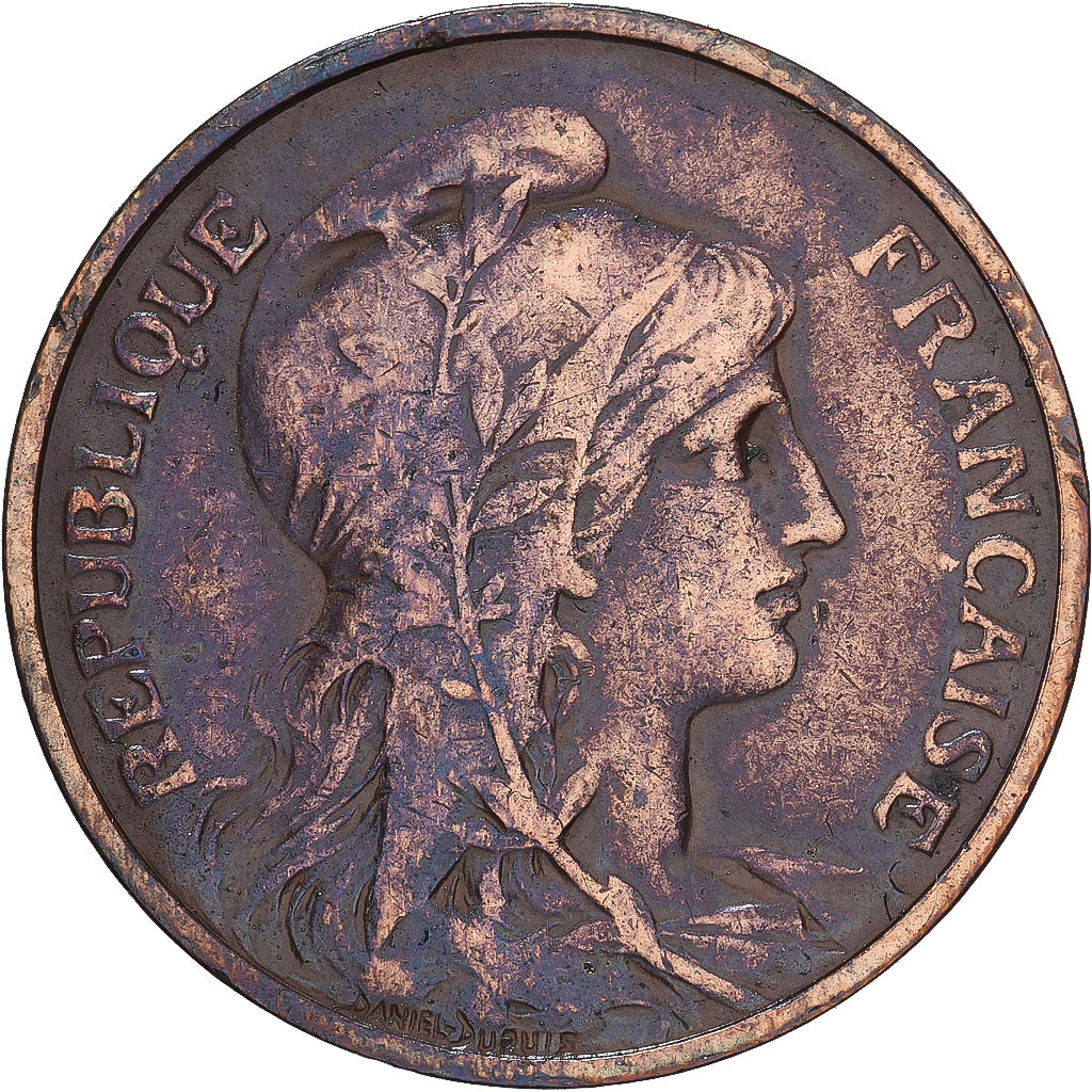 Coin, France, Dupuis, 5 Centimes, 1916, Paris, VF(20-25), Bronze, KM:842