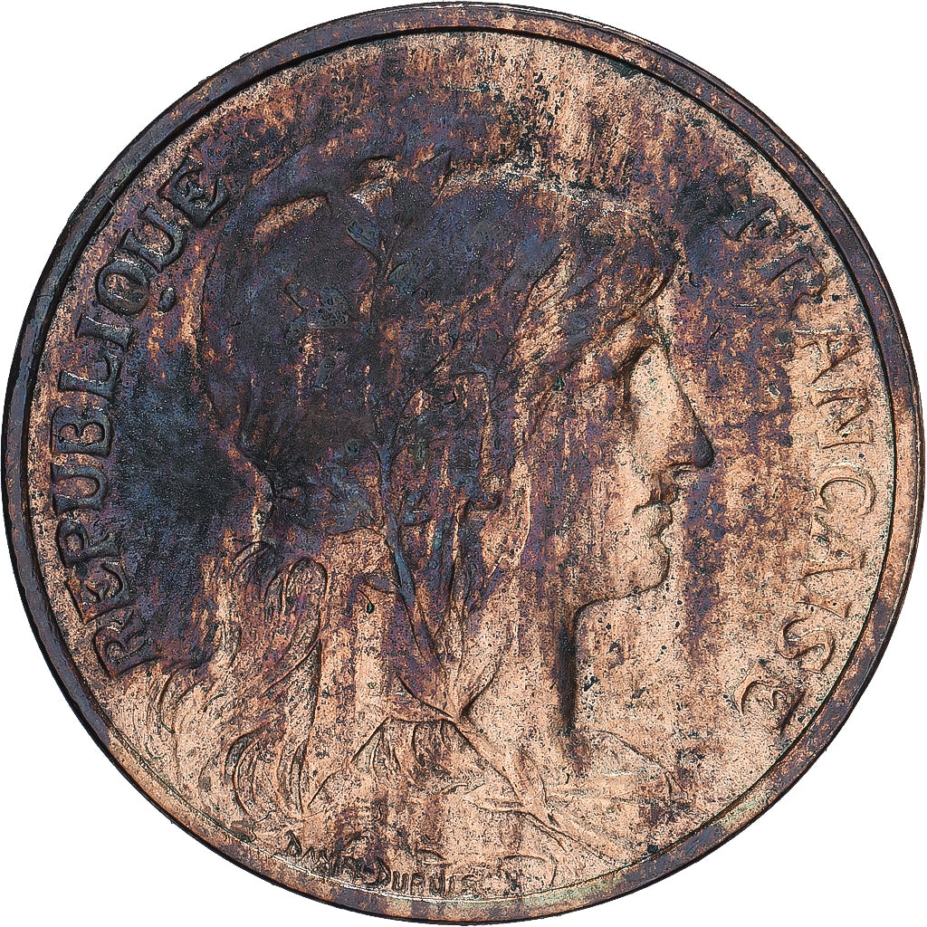 Coin, France, Dupuis, 5 Centimes, 1916, Paris, VF(20-25), Bronze, KM:842