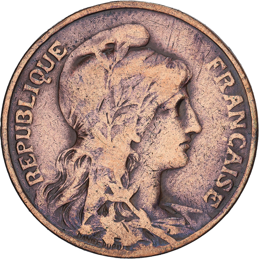Coin, France, Dupuis, 10 Centimes, 1910, Paris, VF(20-25), Bronze, KM:843
