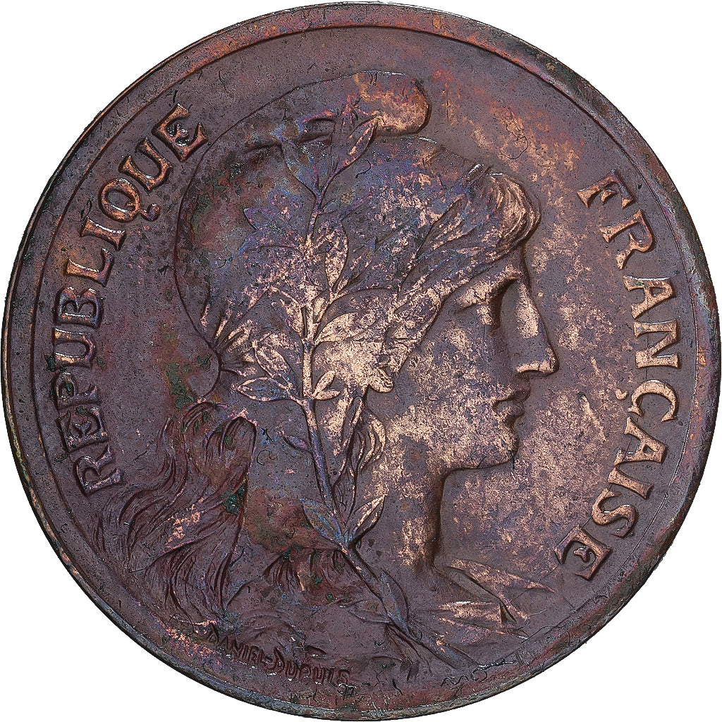 Coin, France, Dupuis, 10 Centimes, 1917, Paris, VF(20-25), Bronze, KM:843