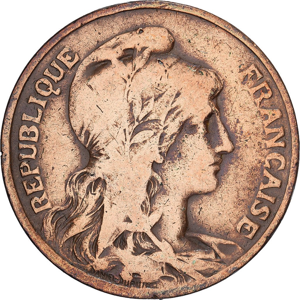 Coin, France, Dupuis, 10 Centimes, 1902, Paris, VF(20-25), Bronze, KM:843