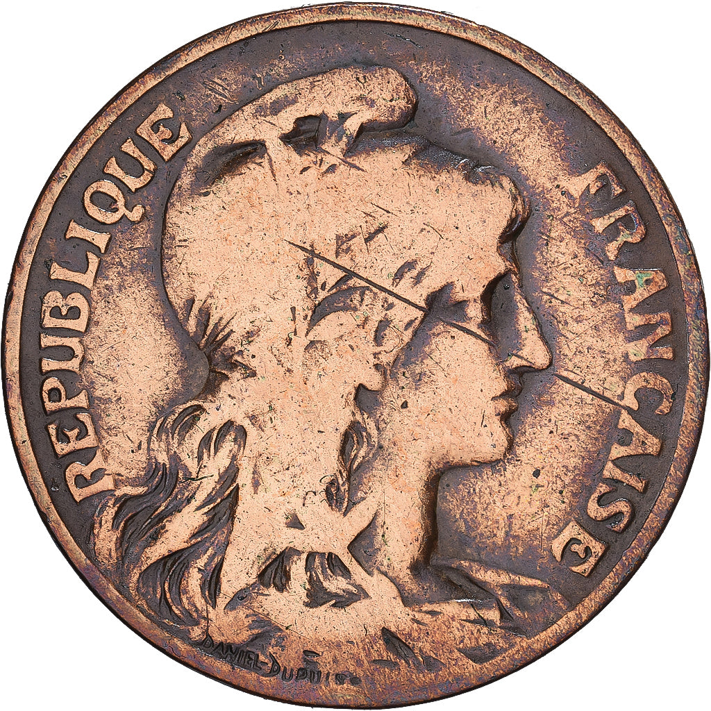 Coin, France, Dupuis, 10 Centimes, 1904, Paris, VF(20-25), Bronze, KM:843