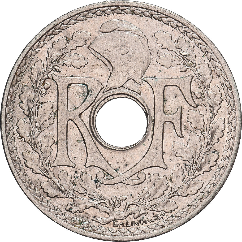 Moneda, Francia, Lindauer, 25 Centimes, 1939, EBC, Níquel - bronce, KM:867b