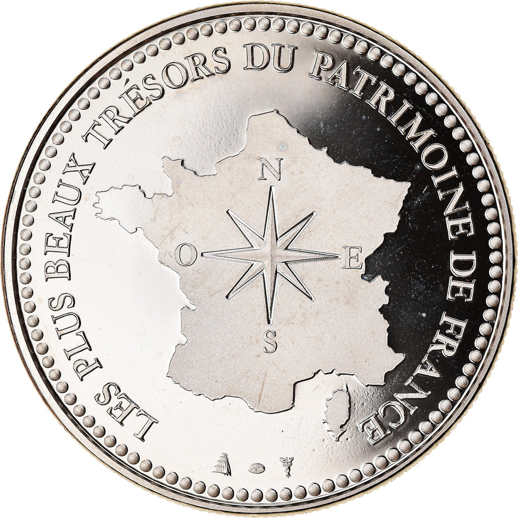 Francia, medaglia, Paris - L'Arc de Triomphe, FDC, Rame-nichel