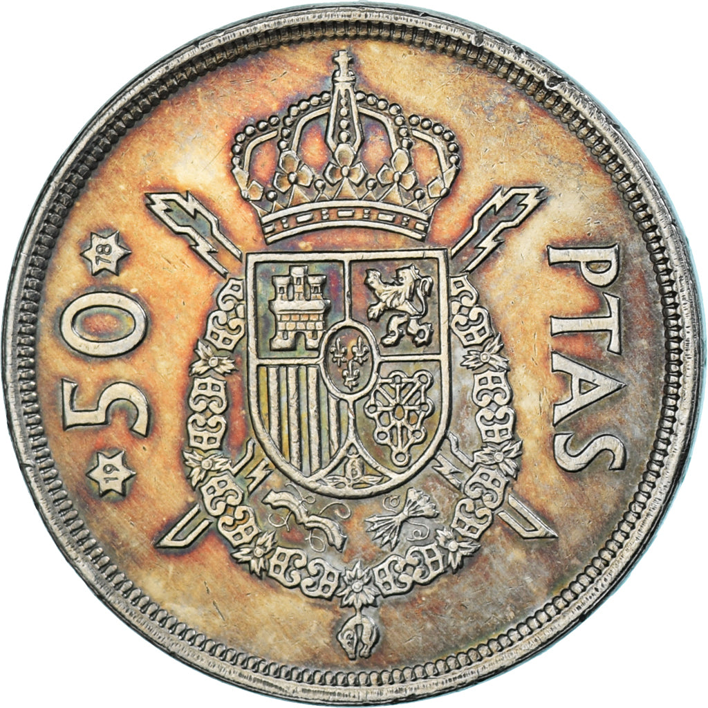 Monnaie, Espagne, Juan Carlos I, 5 Pesetas, 1975, TTB, Cupro-nickel, KM:807