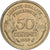 Munten, Frankrijk, Morlon, 50 Centimes, 1939, Paris, ZF+, Aluminum-Bronze