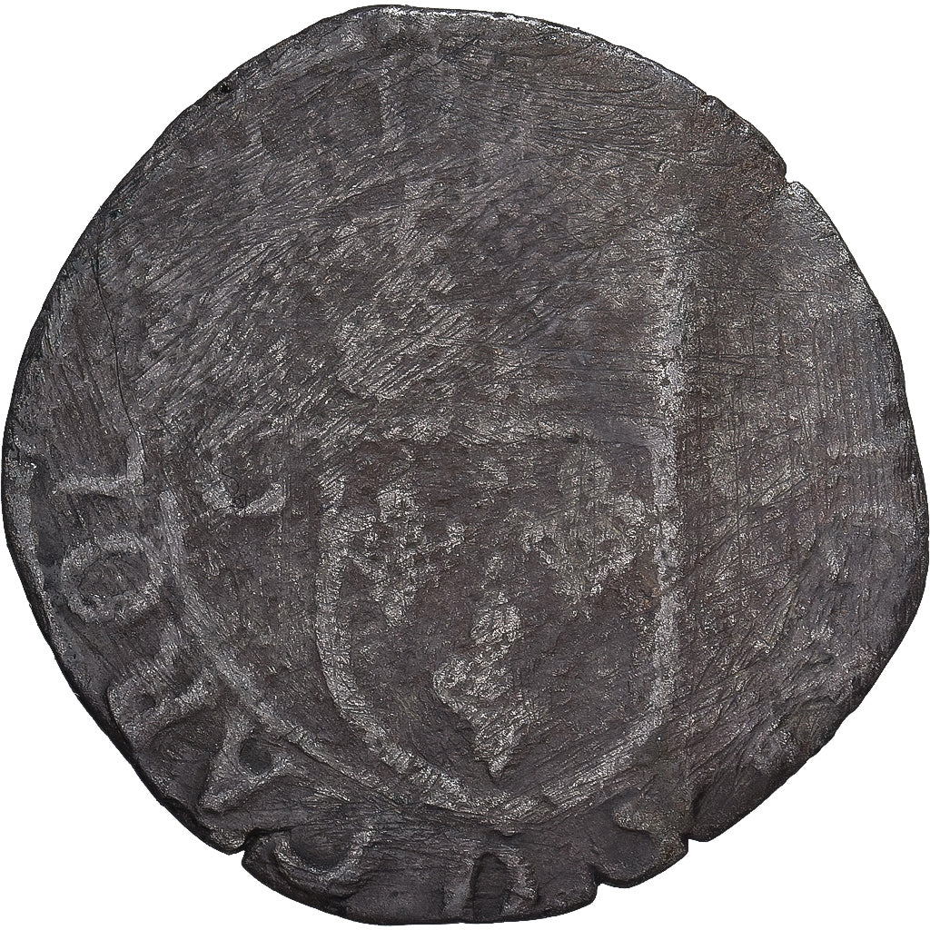 Coin, France, Charles X, Douzain, 1593, Lyon, VF(20-25), Billon, Duplessy:1180
