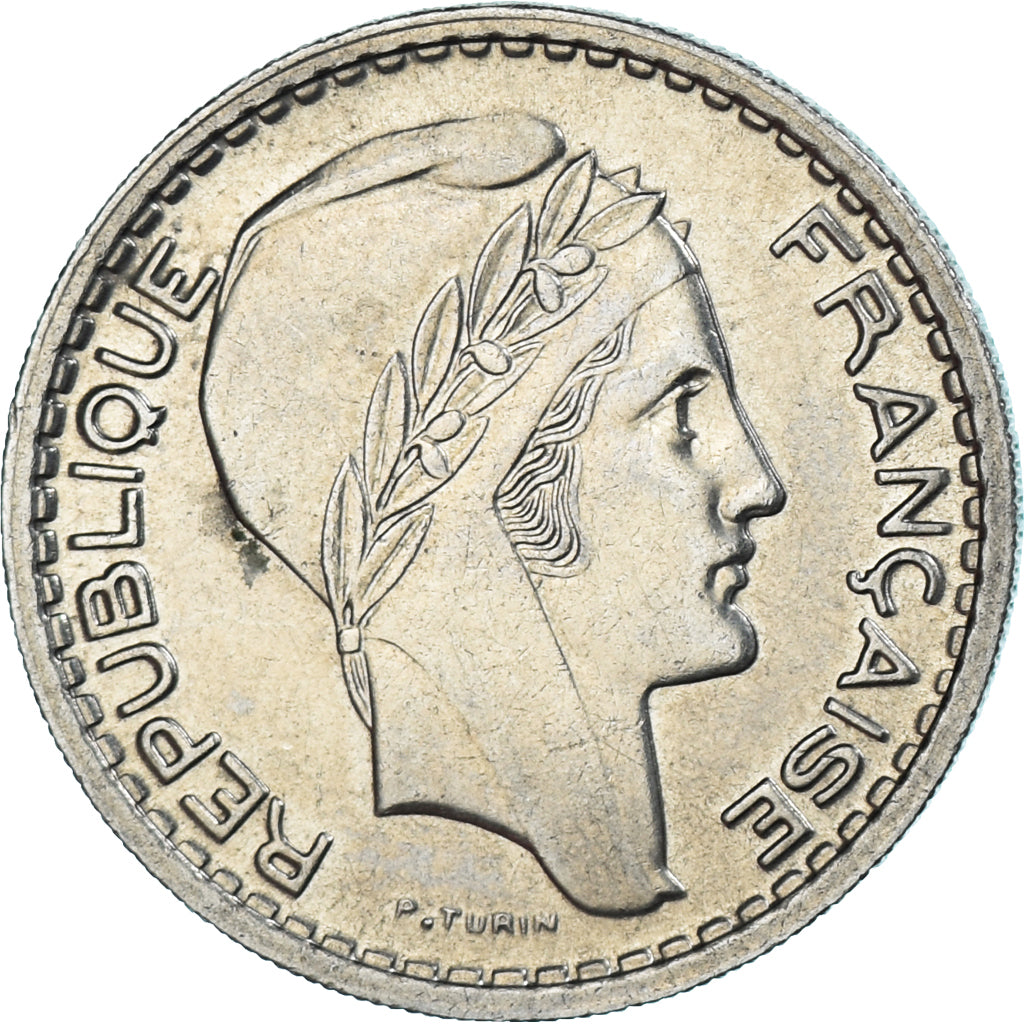 Münze, Frankreich, Turin, 10 Francs, 1948, Paris, VZ+, Kupfer-Nickel, KM:909.1