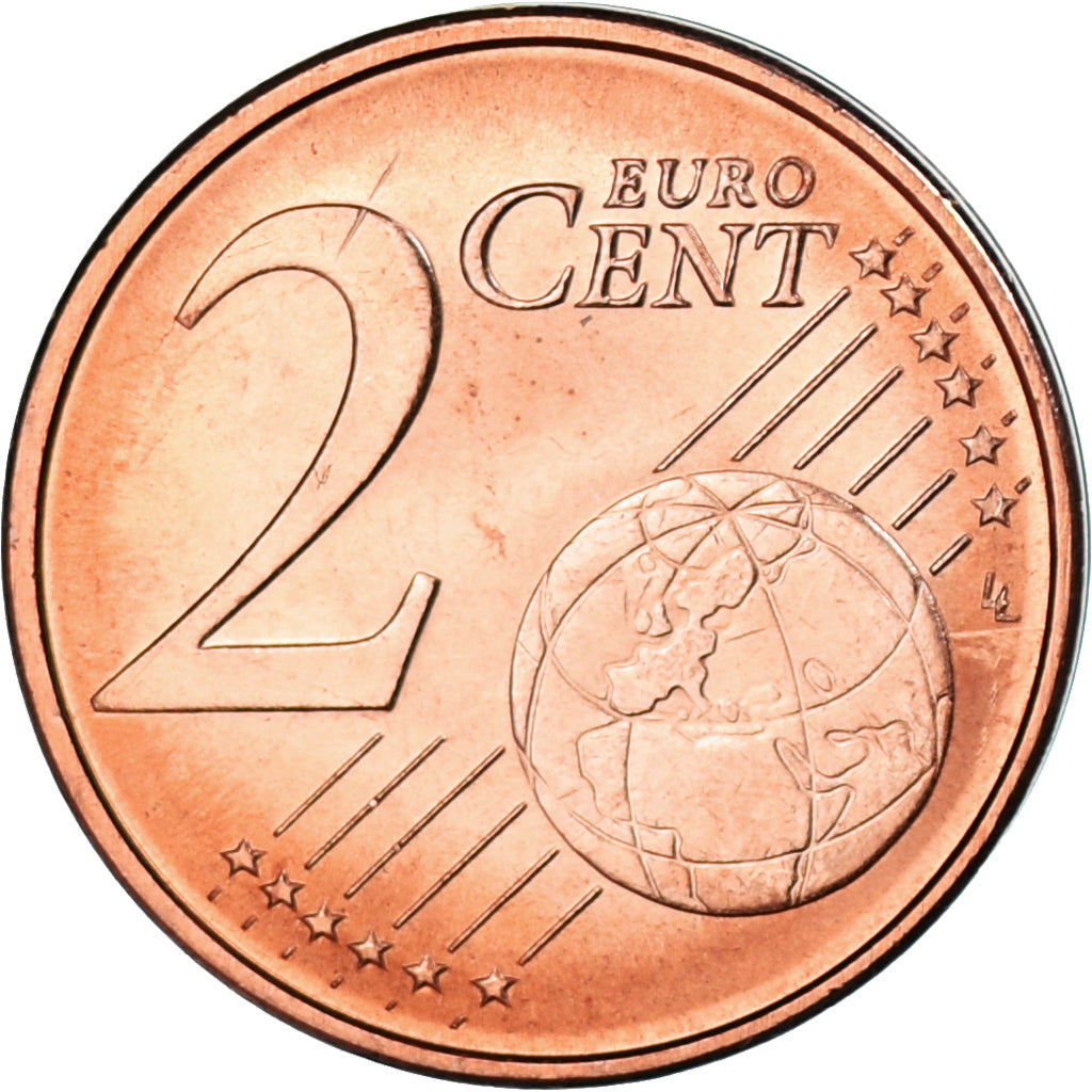 Luxemburg, 2 Centimes, 2004, UNC-, Copper Plated Steel, KM:76