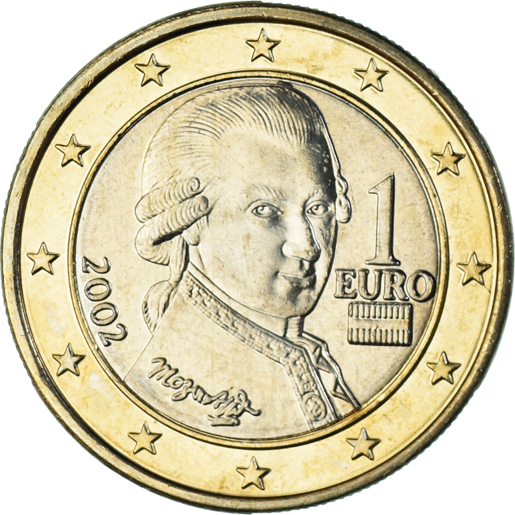 Austria, Euro, 2002, Vienna, SPL, Bi-metallico, KM:3088