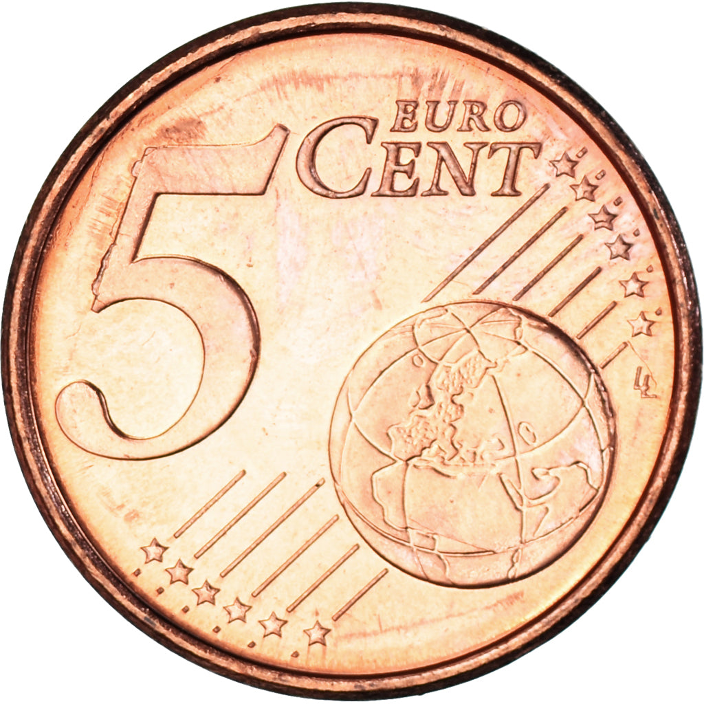 Finlandia, 5 Euro Cent, 2000, Vantaa, SPL, Acciaio placcato rame, KM:100