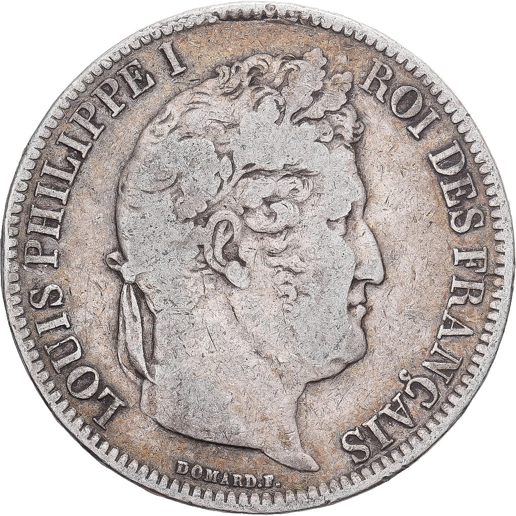 Coin, France, Louis-Philippe, 5 Francs, 1831, La Rochelle, VF(20-25), Silver
