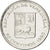 Moneta, Venezuela, 50 Centimos, 1990, MS(63), Nikiel powlekany stalą, KM:41a