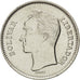 Moneta, Venezuela, 5 Bolivares, 1989, SPL, Acciaio ricoperto in nichel, KM:53a.1