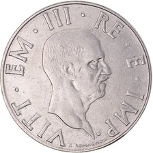 Coin, Italy, Vittorio Emanuele III, 2 Lire, 1940, Rome, EF(40-45), Stainless