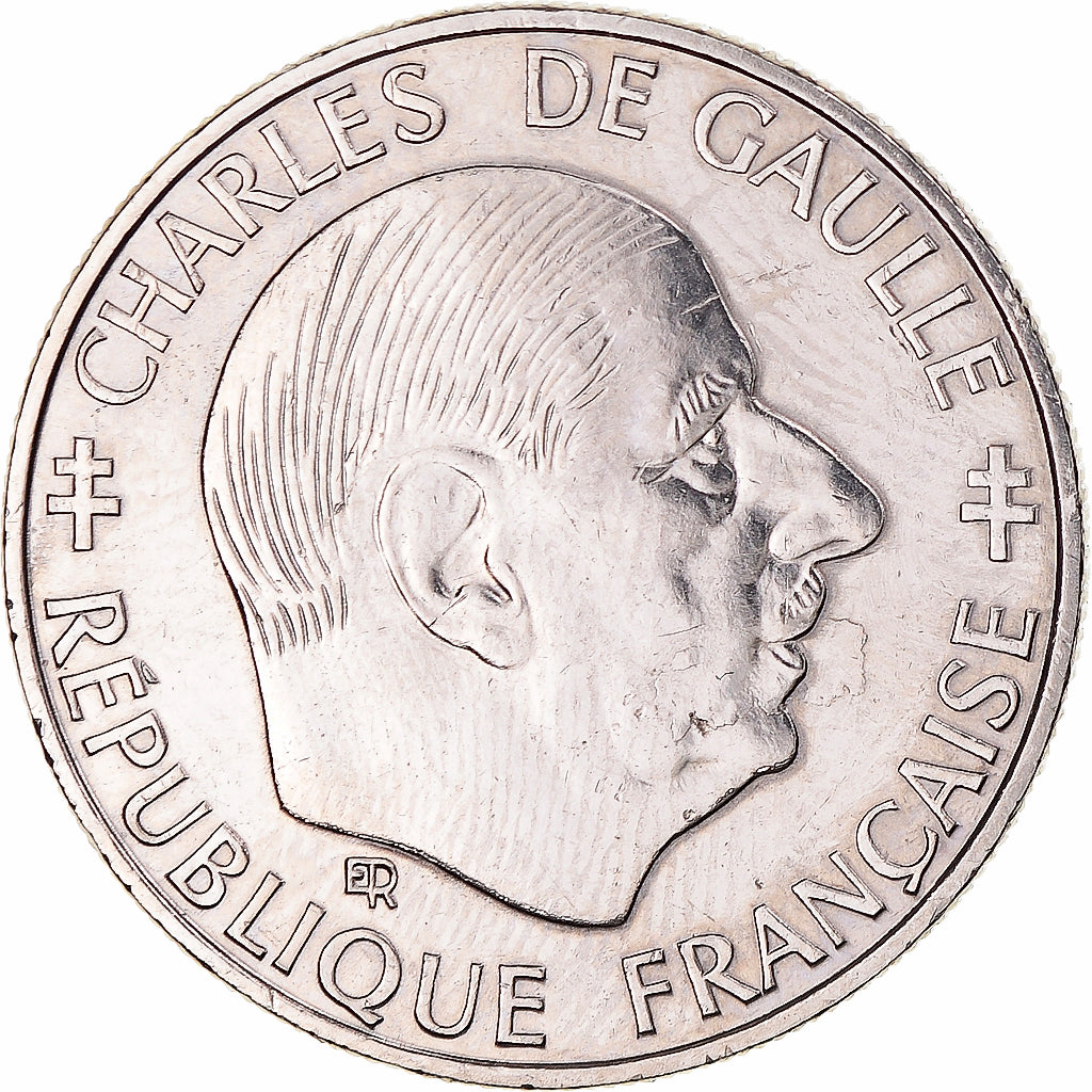 Monnaie, France, Charles de Gaulle, Franc, 1988, Paris, TTB+, Nickel