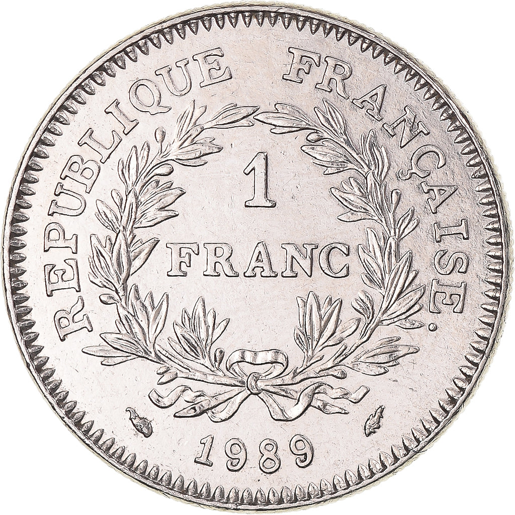 Munten, Frankrijk, États généraux, Franc, 1989, Paris, ZF, Nickel, KM:967
