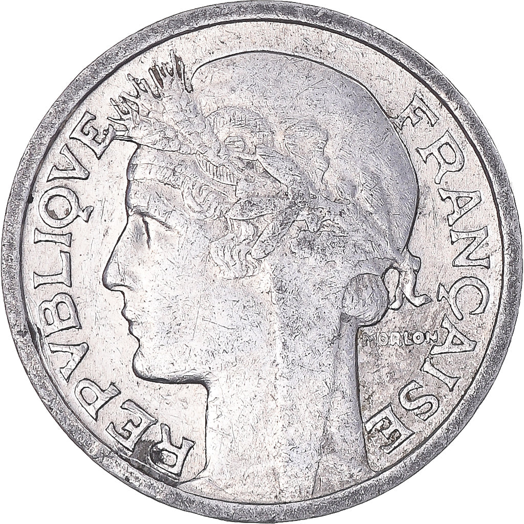 Monnaie, France, Morlon, 50 Centimes, 1945, Beaumont - Le Roger, TTB, Aluminium