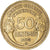 Moneta, Francia, Morlon, 50 Centimes, 1939, Bruxelles, MB+, Alluminio-bronzo