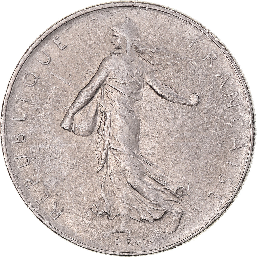 Moneda, Francia, Semeuse, Franc, 1971, Paris, EBC, Níquel, KM:925.1