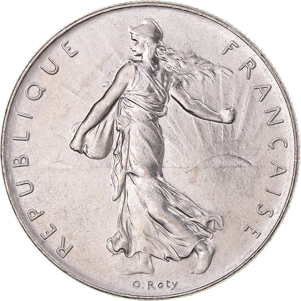 Moneda, Francia, Semeuse, Franc, 1976, Paris, EBC, Níquel, KM:925.1