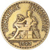 Moneda, Francia, Chambre de commerce, Franc, 1923, Paris, BC+, Aluminio -