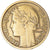 Moneda, Francia, Morlon, Franc, 1937, BC+, Aluminio - bronce, KM:885