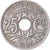 Munten, Frankrijk, Lindauer, 25 Centimes, 1920, FR+, Cupro-nikkel, KM:867a