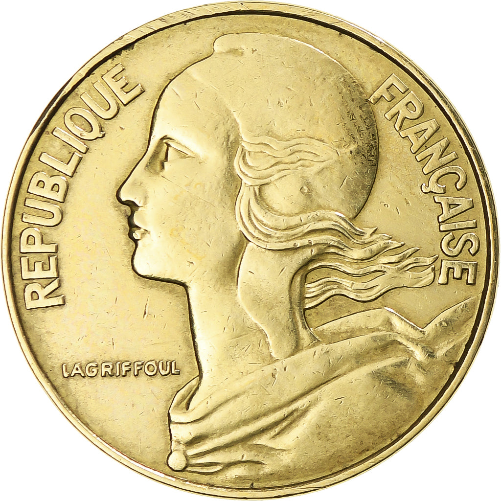 Munten, Frankrijk, Marianne, 20 Centimes, 1979, Paris, ZF, Aluminum-Bronze
