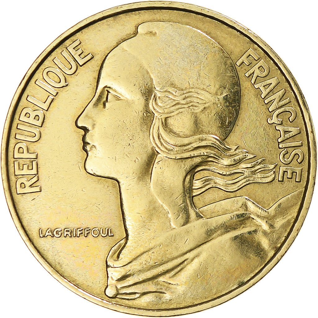 Münze, Frankreich, Marianne, 20 Centimes, 1970, Paris, SS, Aluminum-Bronze