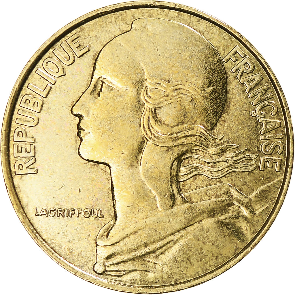 Münze, Frankreich, Marianne, 20 Centimes, 1995, Paris, SS, Aluminum-Bronze