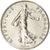 Munten, Frankrijk, Semeuse, 1/2 Franc, 1976, Paris, UNC-, Nickel, KM:931.1