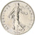 Munten, Frankrijk, Semeuse, 1/2 Franc, 1991, Paris, ZF+, Nickel, KM:931.1