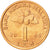 Coin, Malaysia, Sen, 2005, MS(63), Bronze Clad Steel, KM:49