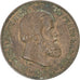 Coin, Brazil, Pedro II, 10 Reis, 1869, EF(40-45), Bronze, KM:473