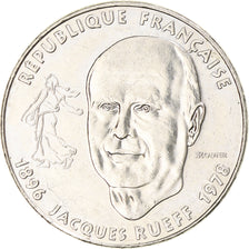 Monnaie, France, Jacques Rueff, Franc, 1996, Paris, TTB+, Nickel, KM:1160