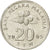 Coin, Malaysia, 20 Sen, 2005, MS(63), Copper-nickel, KM:52