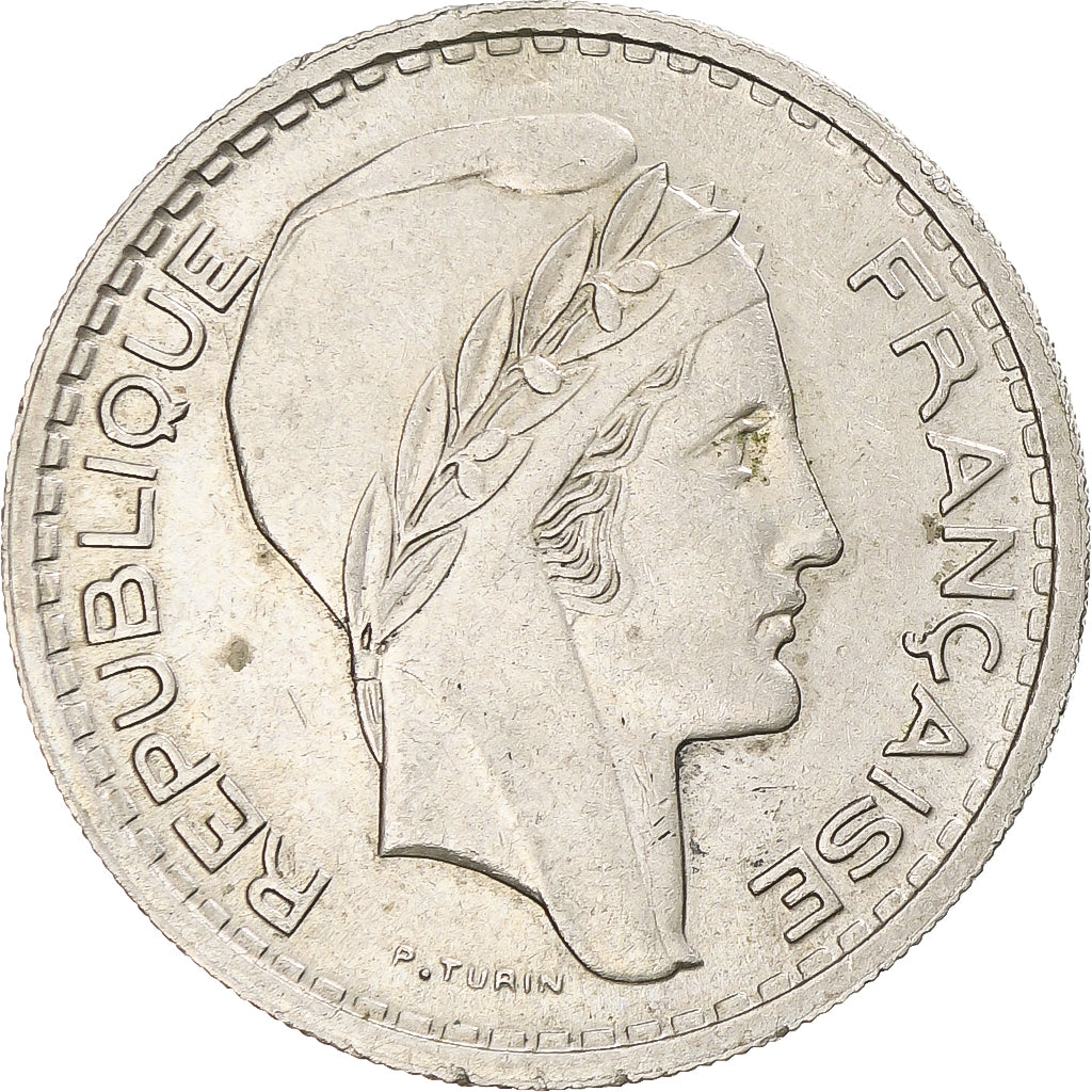 Coin, France, Turin, 10 Francs, 1948, Paris, AU(50-53), Copper-nickel, KM:909.1
