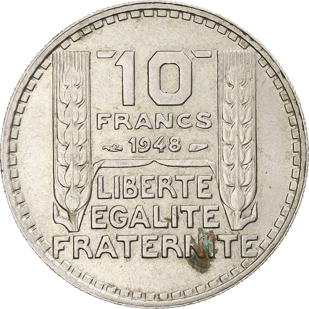 Coin, France, Turin, 10 Francs, 1948, Paris, AU(50-53), Copper-nickel, KM:909.1