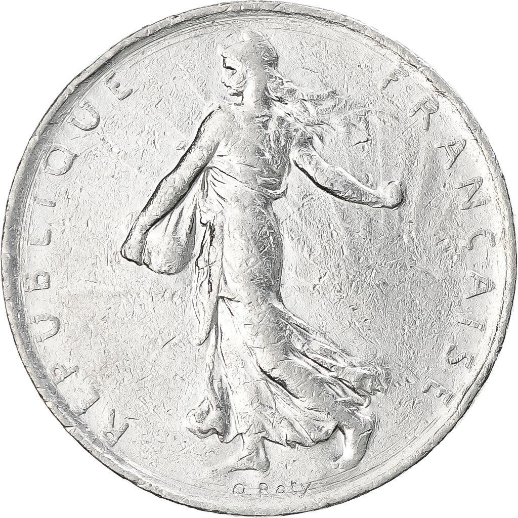 Münze, Frankreich, Semeuse, Franc, 1976, Paris, SS, Nickel, KM:925.1