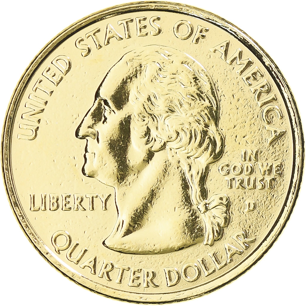 Moneta, Stati Uniti, Minnesota, Quarter, 2005, U.S. Mint, Denver, golden, SPL