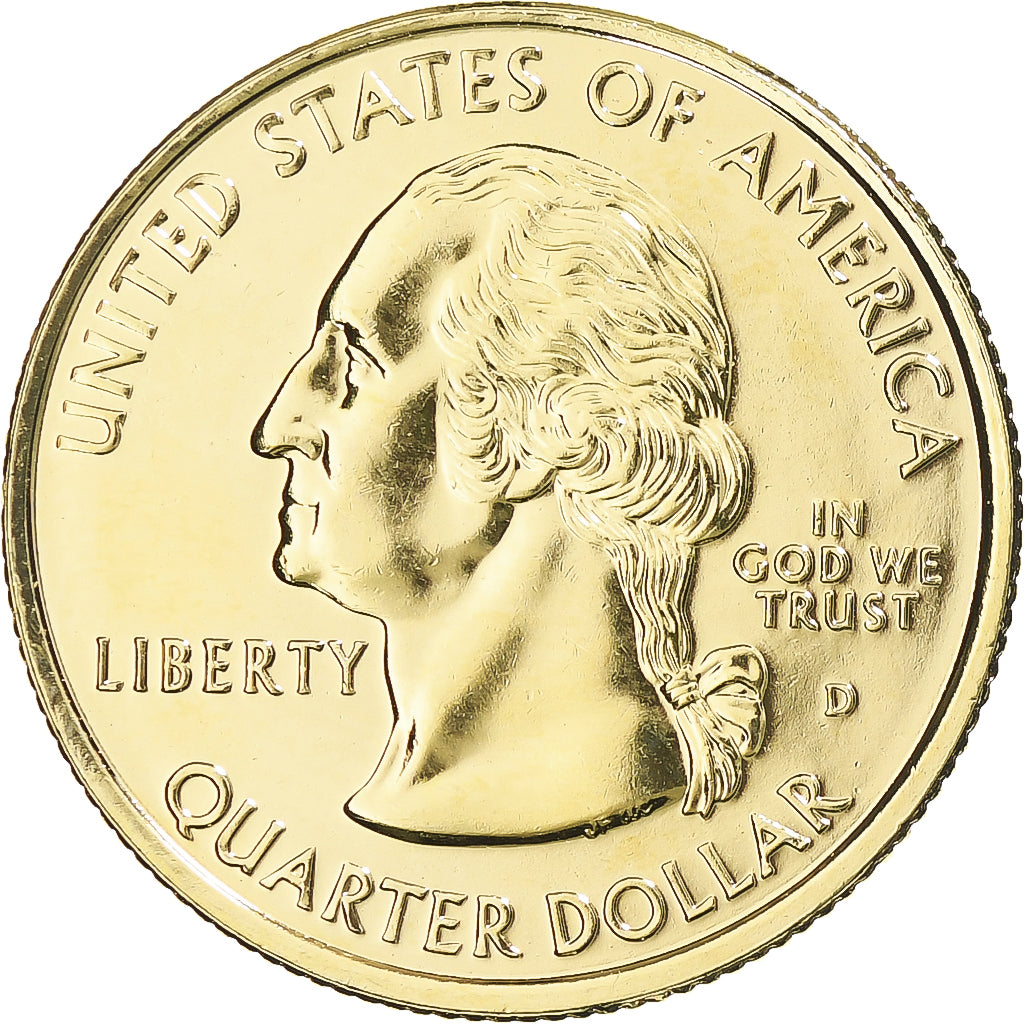 Moneta, Stati Uniti, Connecticut, Quarter, 1999, U.S. Mint, Denver, golden, SPL