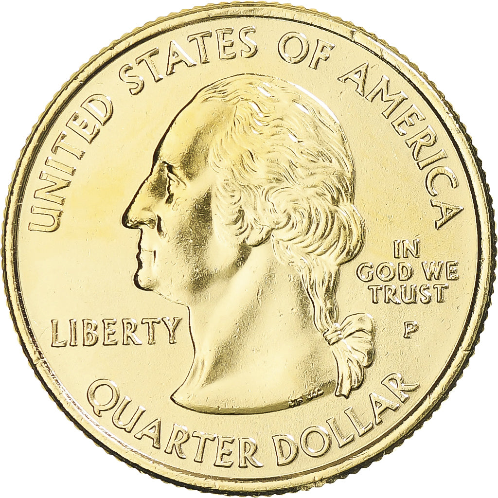 Moneta, Stati Uniti, Quarter, 2004, U.S. Mint, Denver, golden, SPL, Rame