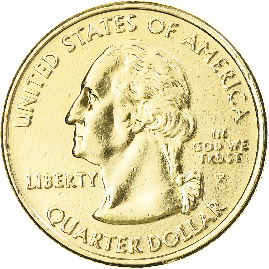 Moneta, Stati Uniti, Quarter, 2004, U.S. Mint, Philadelphia, golden, SPL, Rame