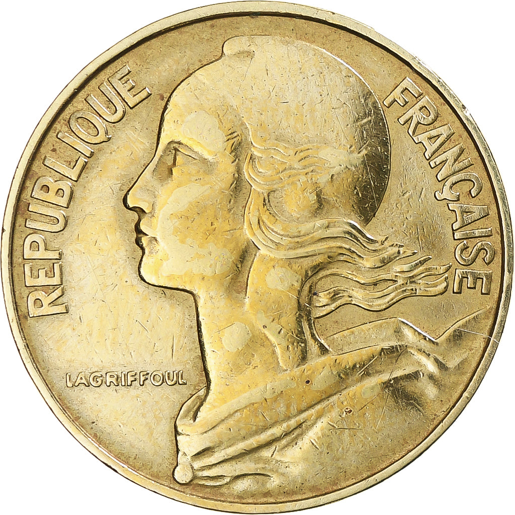 Coin, France, Marianne, 20 Centimes, 1965, Paris, EF(40-45), Aluminum-Bronze