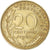 Coin, France, Marianne, 20 Centimes, 1965, Paris, EF(40-45), Aluminum-Bronze