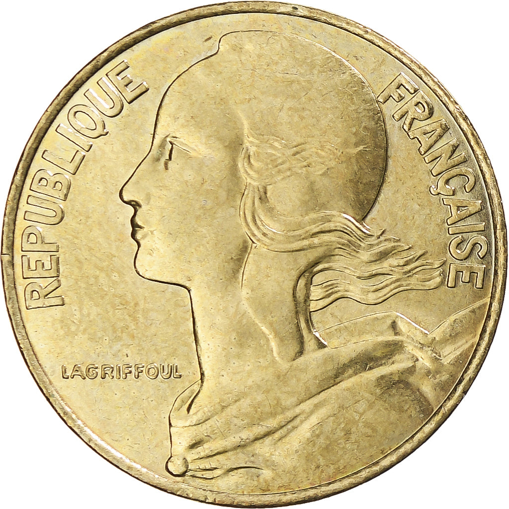 Moneta, Francja, Marianne, 20 Centimes, 2000, Paris, MS(60-62), Aluminium-Brąz
