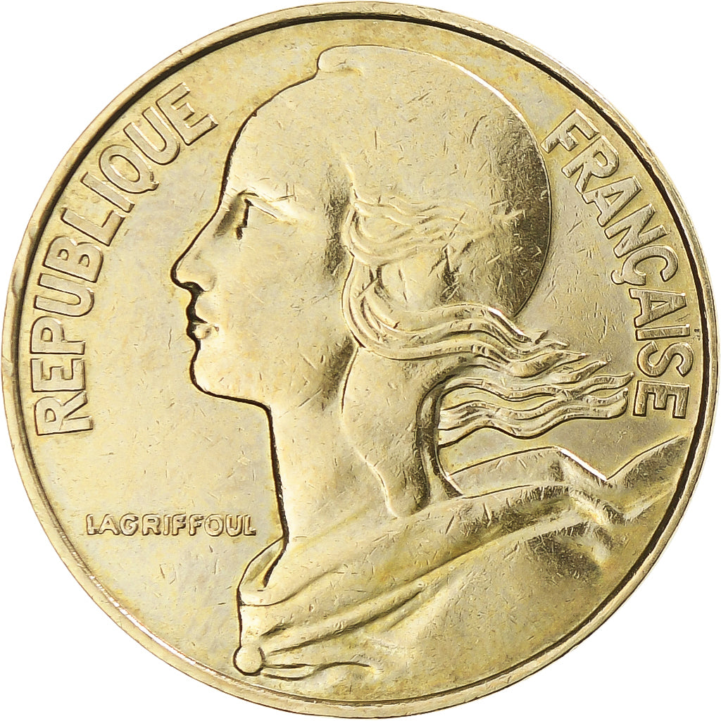Munten, Frankrijk, Marianne, 20 Centimes, 1985, Paris, FR+, Aluminum-Bronze