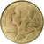 Moeda, França, Marianne, 20 Centimes, 1994, Paris, EF(40-45), Alumínio-Bronze